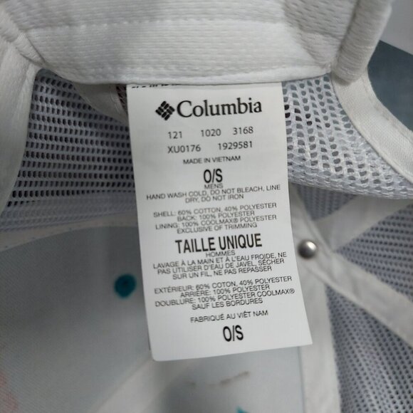 Columbia Happy Camper Trucker Hat Adjustable Mesh Back Outdoor Life Hiking - Picture 11 of 11